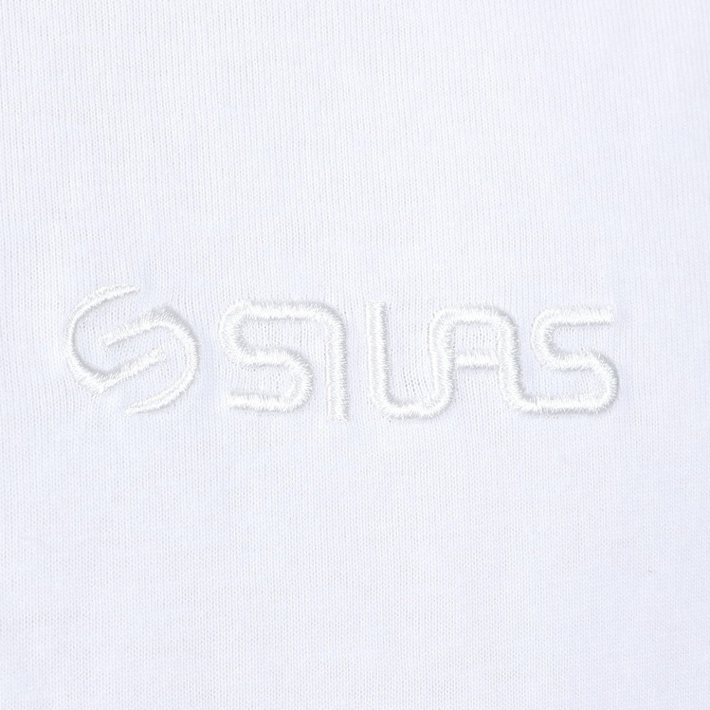 サイラス（SILAS）（メンズ）ベーシックロゴ ワイド 半袖Tシャツ 110242011014-WHITE