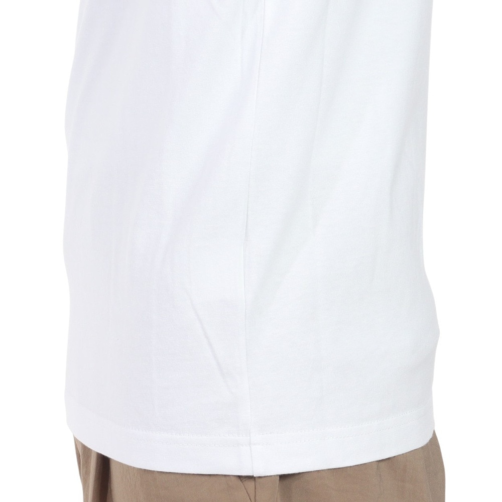 サイラス（SILAS）（メンズ）CIRCLE ロゴ ワイド ショートスリーブ Tシャツ 110242011015-WHITE