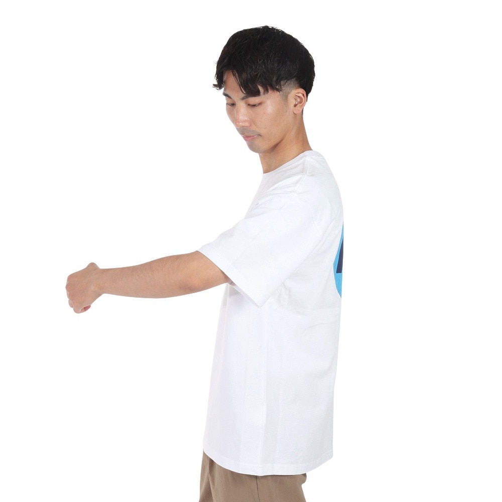 サイラス（SILAS）（メンズ）SILAS×PiL ロゴ ミディアム ショートスリーブ Tシャツ 110242011017-WHITE