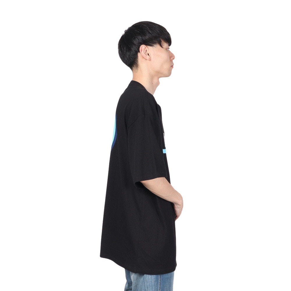 サイラス（SILAS）（メンズ）SILAS×PiL ロゴ X-LARGE ショートスリーブ Tシャツ 110242011019-BLACK