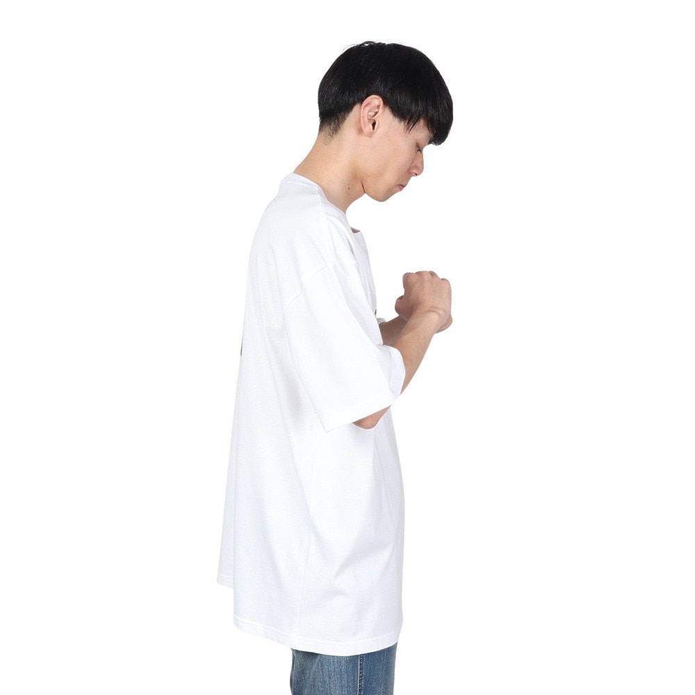 サイラス（SILAS）（メンズ）SILAS×PiL ロゴ X-LARGE ショートスリーブ Tシャツ 110242011019-WHITE