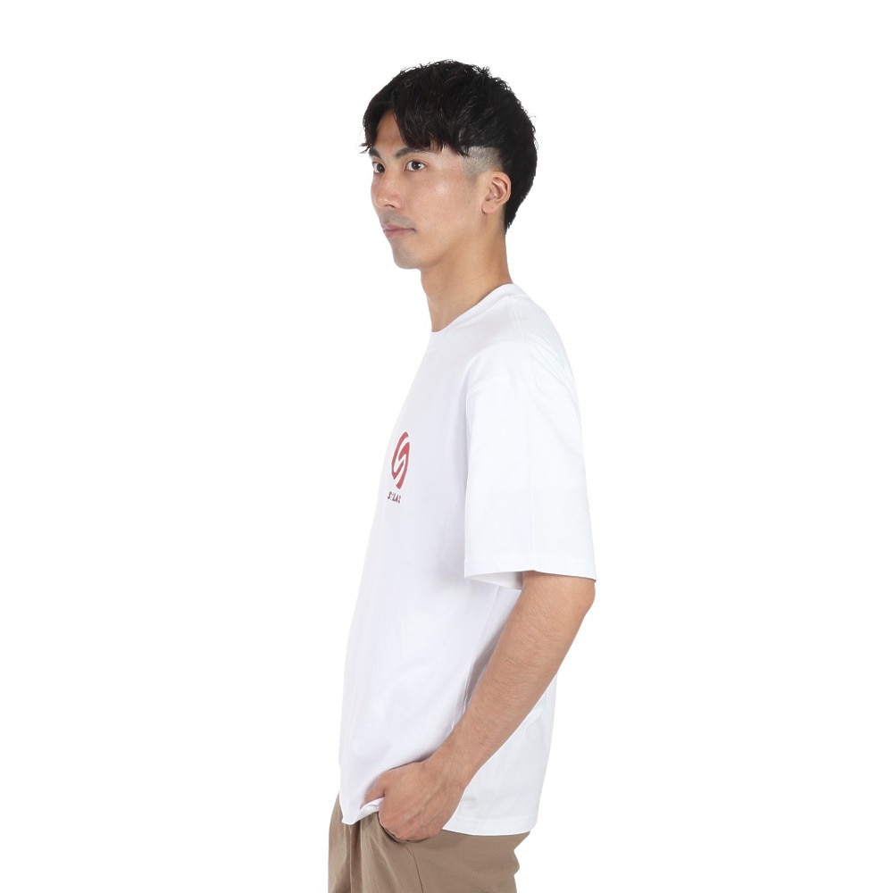 サイラス（SILAS）（メンズ）SILAS×PiL グラフィック ショートスリーブ Tシャツ 110242011020-WHITE