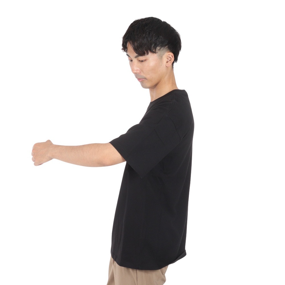 サイラス（SILAS）（メンズ）DEFECTIVE PIXEL ショートスリーブ Tシャツ 110242011034-BLACK