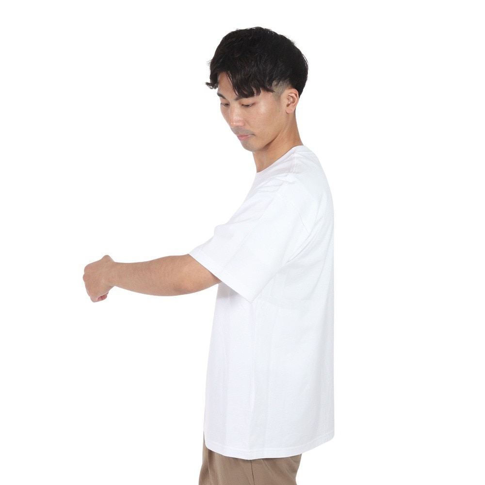 サイラス（SILAS）（メンズ）DEFECTIVE PIXEL ショートスリーブ Tシャツ 110242011034-WHITE