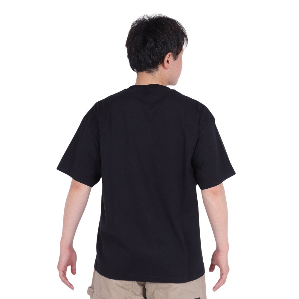 エクストララージ（XLARGE）（メンズ）SLANTED OG ショートスリーブ ポケット Tシャツ 101242011004-BLACK