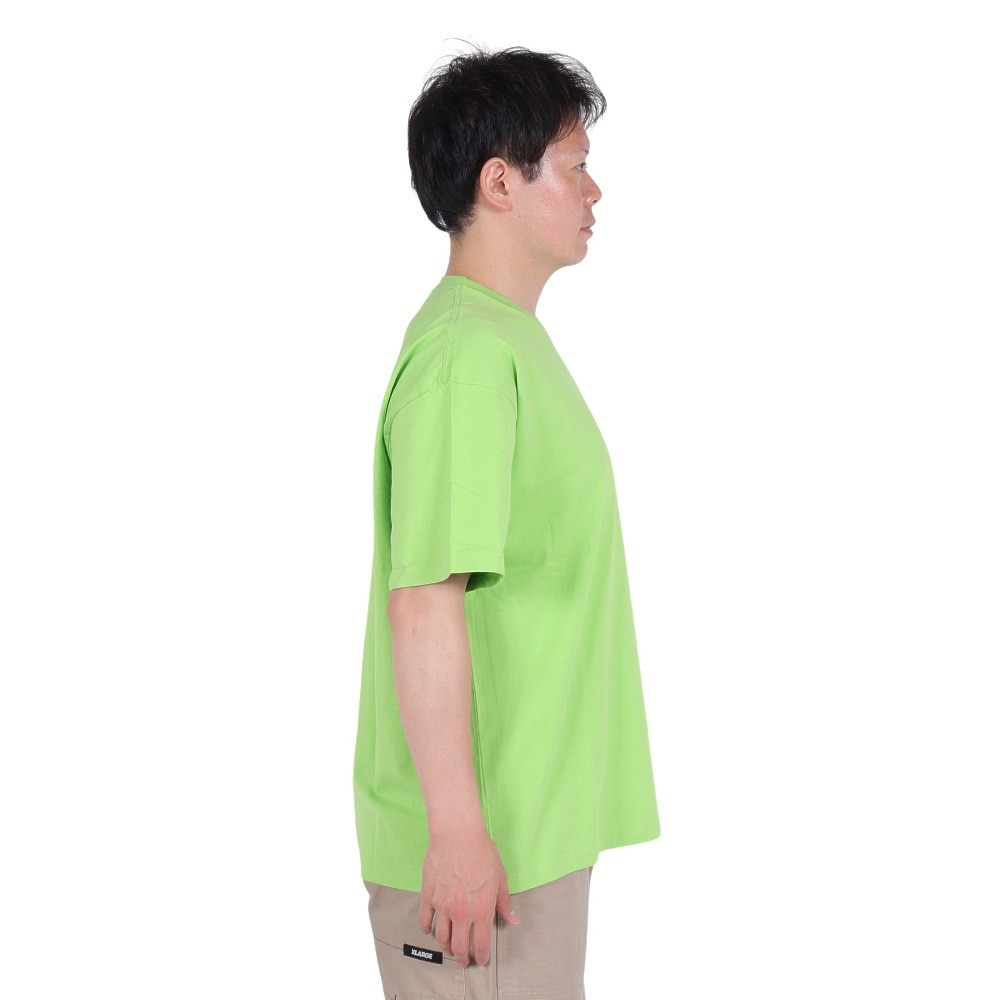 エクストララージ（XLARGE）（メンズ）SLANTED OG ショートスリーブ ポケット Tシャツ 101242011004-GREEN