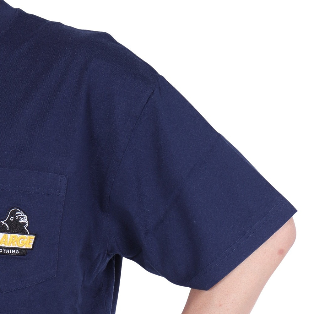 エクストララージ（XLARGE）（メンズ）SLANTED OG ショートスリーブ ポケット Tシャツ 101242011004-NAVY