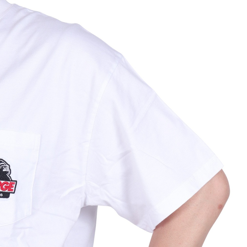 エクストララージ（XLARGE）（メンズ）SLANTED OG ショートスリーブ ポケット Tシャツ 101242011004-WHITE