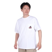 エクストララージ（XLARGE）（メンズ）SLANTED OG ショートスリーブ ポケット Tシャツ 101242011004-WHITE