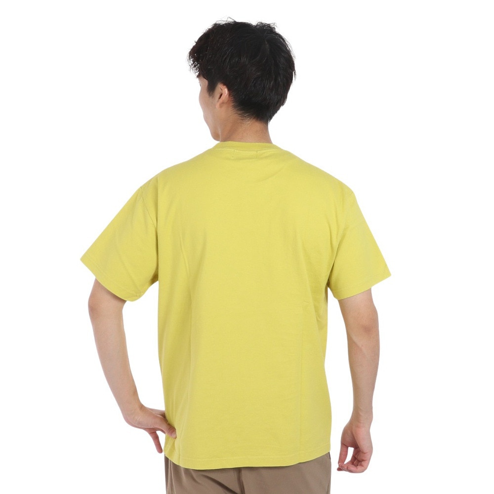 エクストララージ（XLARGE）（メンズ）SLANTED OG ショートスリーブ ポケット Tシャツ 101242011004-YELLOW