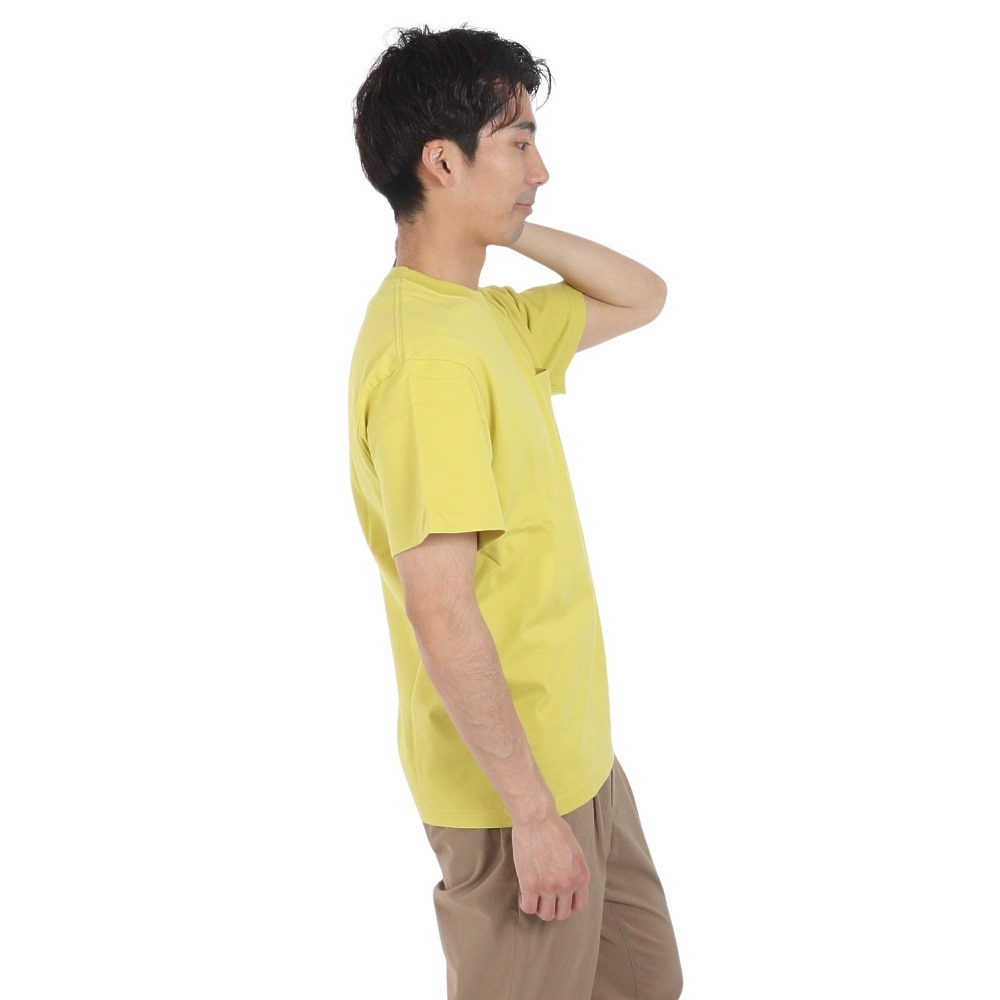 エクストララージ（XLARGE）（メンズ）SLANTED OG ショートスリーブ ポケット Tシャツ 101242011004-YELLOW