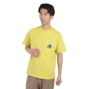 エクストララージ（XLARGE）（メンズ）SLANTED OG ショートスリーブ ポケット Tシャツ 101242011004-YELLOW