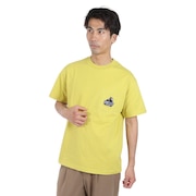 (メンズ)SLANTED OG ショートスリーブ ポケット Tシャツ 101242011004-YELLOW