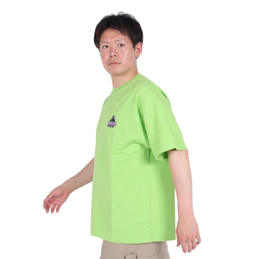 エクストララージ（XLARGE）（メンズ）SLANTED OG ショートスリーブ Tシャツ 101242011005-GREEN