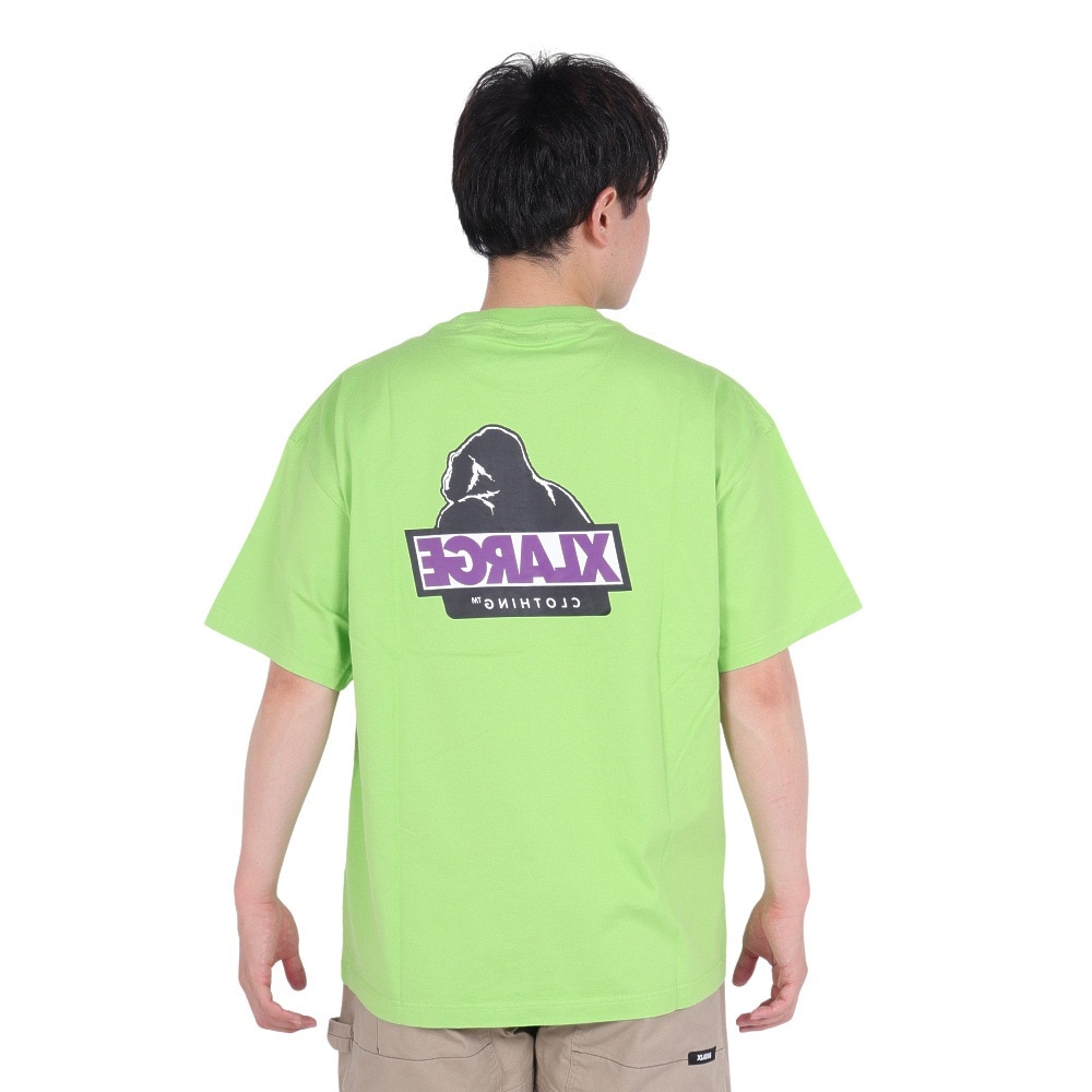 エクストララージ（XLARGE）（メンズ）SLANTED OG ショートスリーブ Tシャツ 101242011005-GREEN