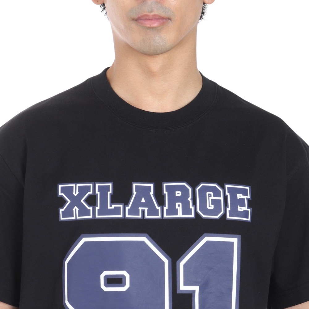 エクストララージ（XLARGE）（メンズ）91 ショートスリーブTシャツ 101242011013-BLACK