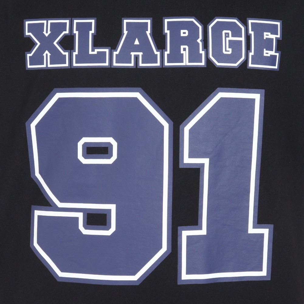 エクストララージ（XLARGE）（メンズ）91 ショートスリーブTシャツ 101242011013-BLACK
