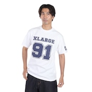 (メンズ)91 ショートスリーブTシャツ 101242011013-WHITE