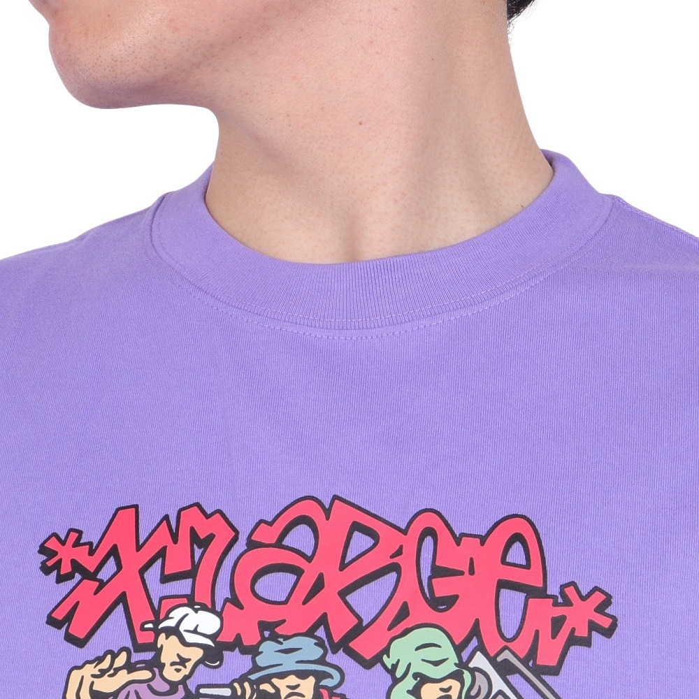 エクストララージ（XLARGE）（メンズ）CITIES ショートスリーブ Tシャツ 101242011017-LtPURPLE