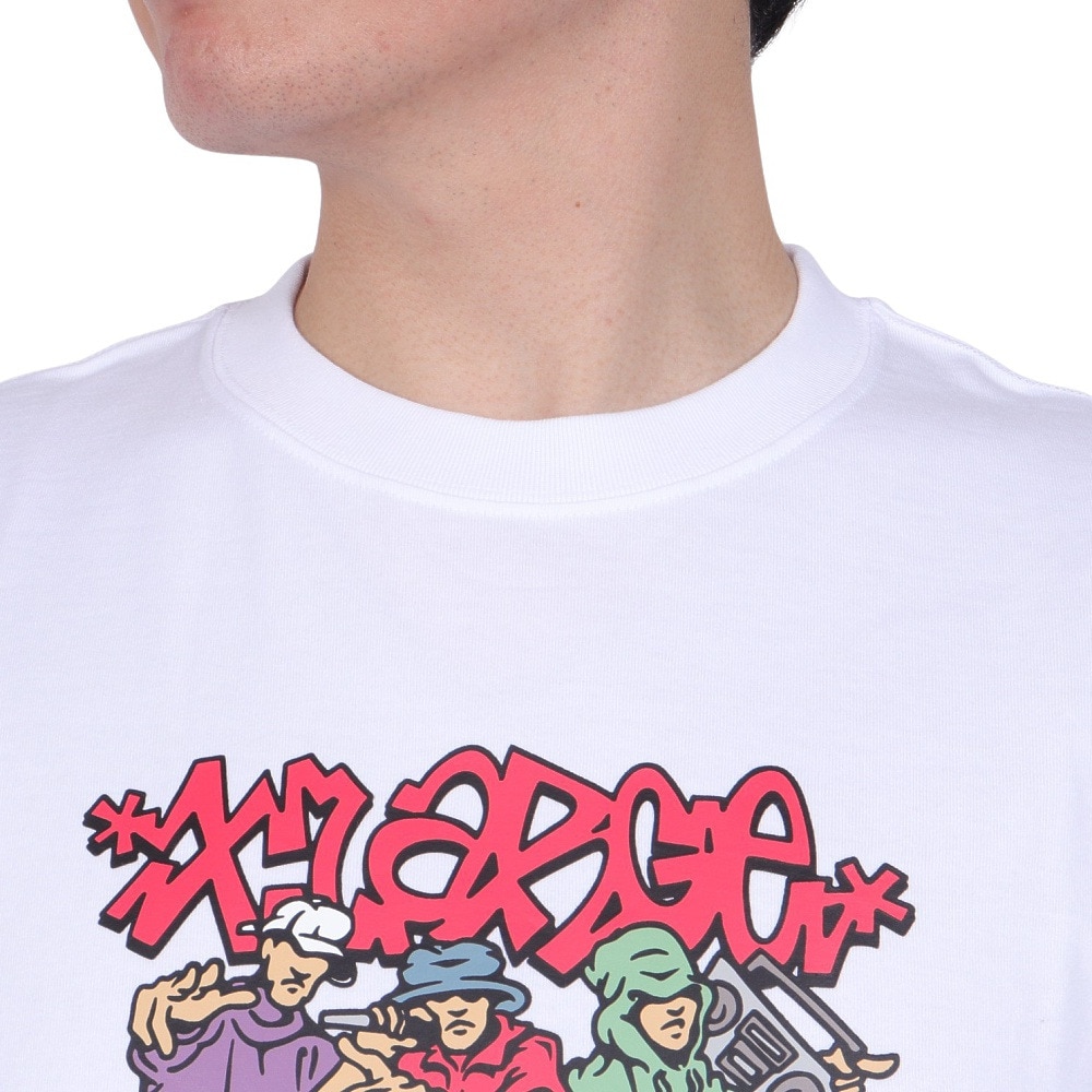 エクストララージ（XLARGE）（メンズ）CITIES ショートスリーブ Tシャツ 101242011017-WHITE