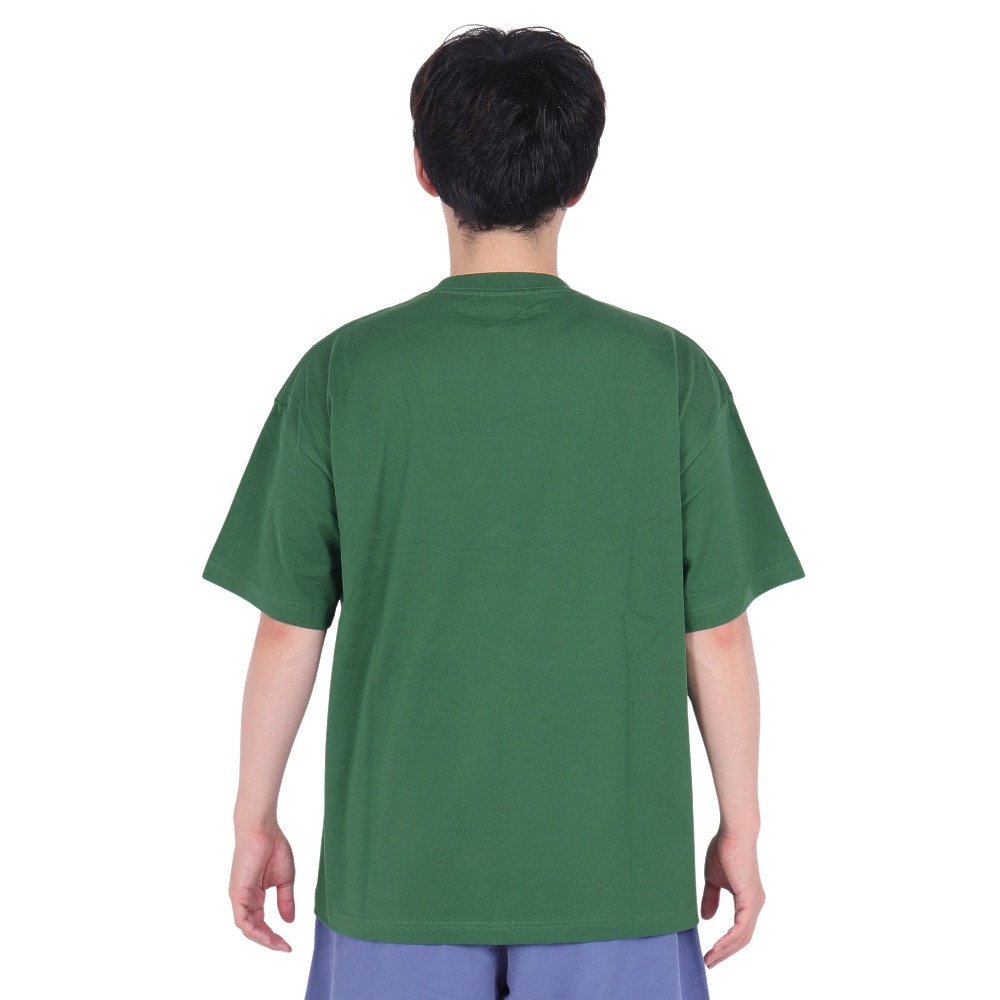 エクストララージ（XLARGE）（メンズ）AROUND THE WORLD ロゴ ショートスリーブ Tシャツ 101242011018-GREEN