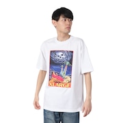 (メンズ)BEWARE OF ALIEN 半袖 Tシャツ 101242011020-WHITE