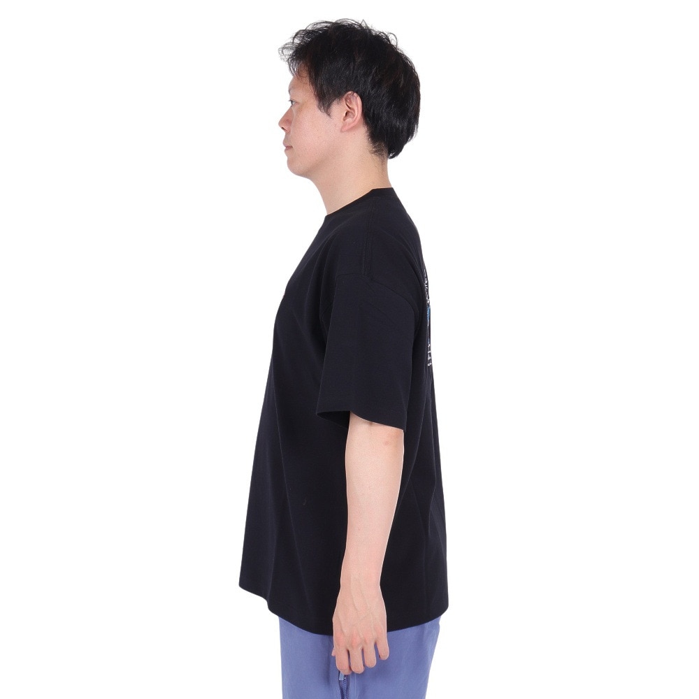 エクストララージ（XLARGE）（メンズ）AEROSOL GAFFITI ショートスリーブ Tシャツ 101242011032-BLACK