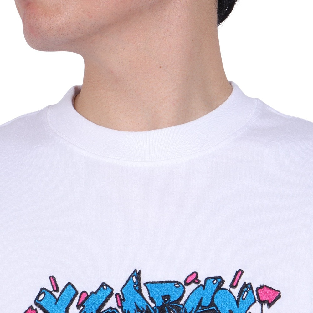 エクストララージ（XLARGE）（メンズ）AEROSOL GAFFITI ショートスリーブ Tシャツ 101242011032-WHITE
