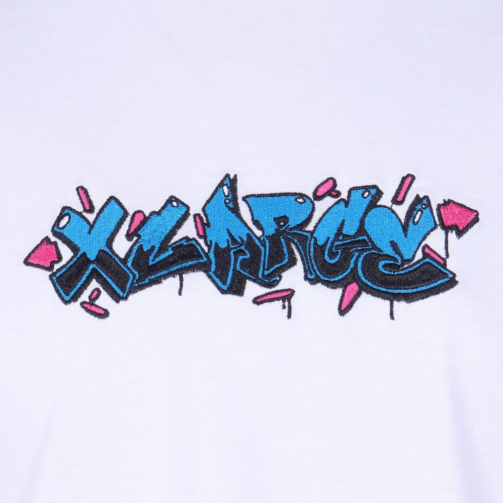 エクストララージ（XLARGE）（メンズ）AEROSOL GAFFITI ショートスリーブ Tシャツ 101242011032-WHITE