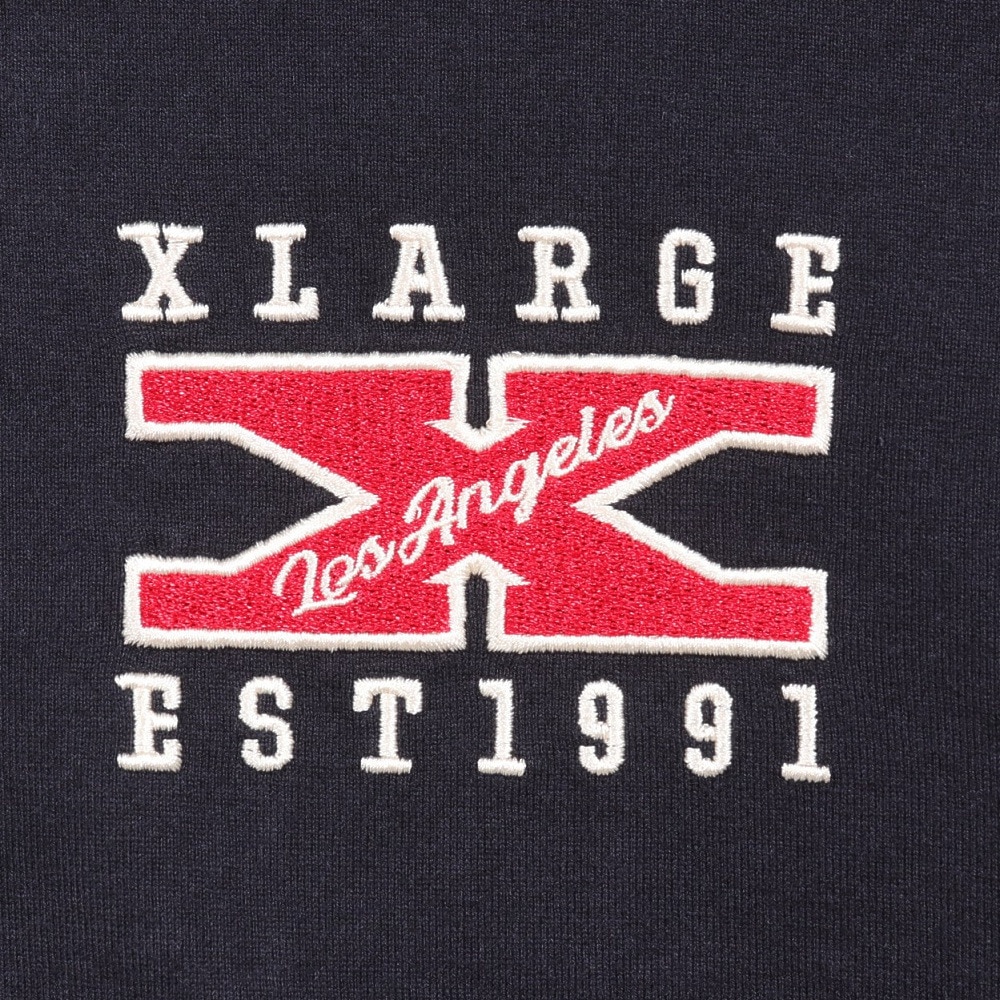 エクストララージ（XLARGE）（メンズ）ロゴ ショートスリーブ Tシャツ 101242011033-BLACK