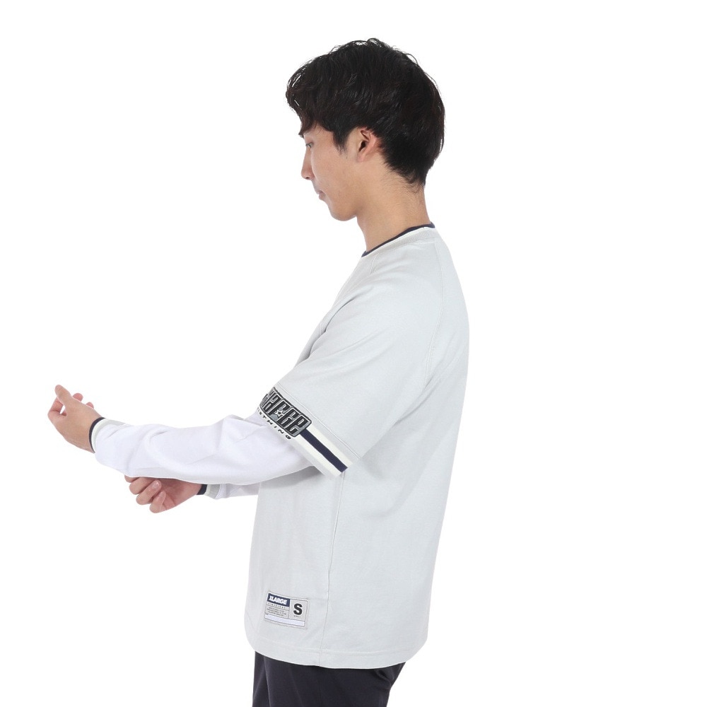 エクストララージ（XLARGE）（メンズ）91 LAYERD 長袖シャツ 101242011035-GREY