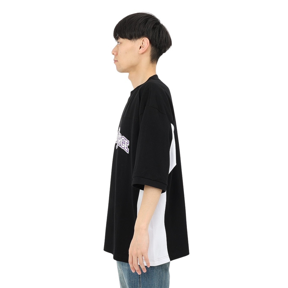 エクストララージ（XLARGE）（メンズ）LOGO 2TONE 半袖Tシャツ 101242011036-BLACK