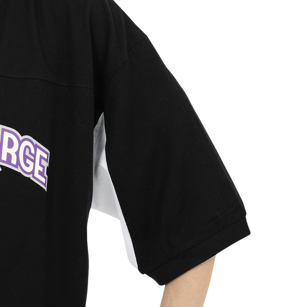 エクストララージ（XLARGE）（メンズ）LOGO 2TONE 半袖Tシャツ 101242011036-BLACK