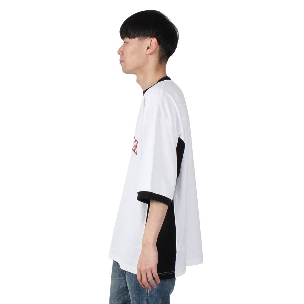 エクストララージ（XLARGE）（メンズ）ロゴ 2TONE 半袖Tシャツ 101242011036-WHITE