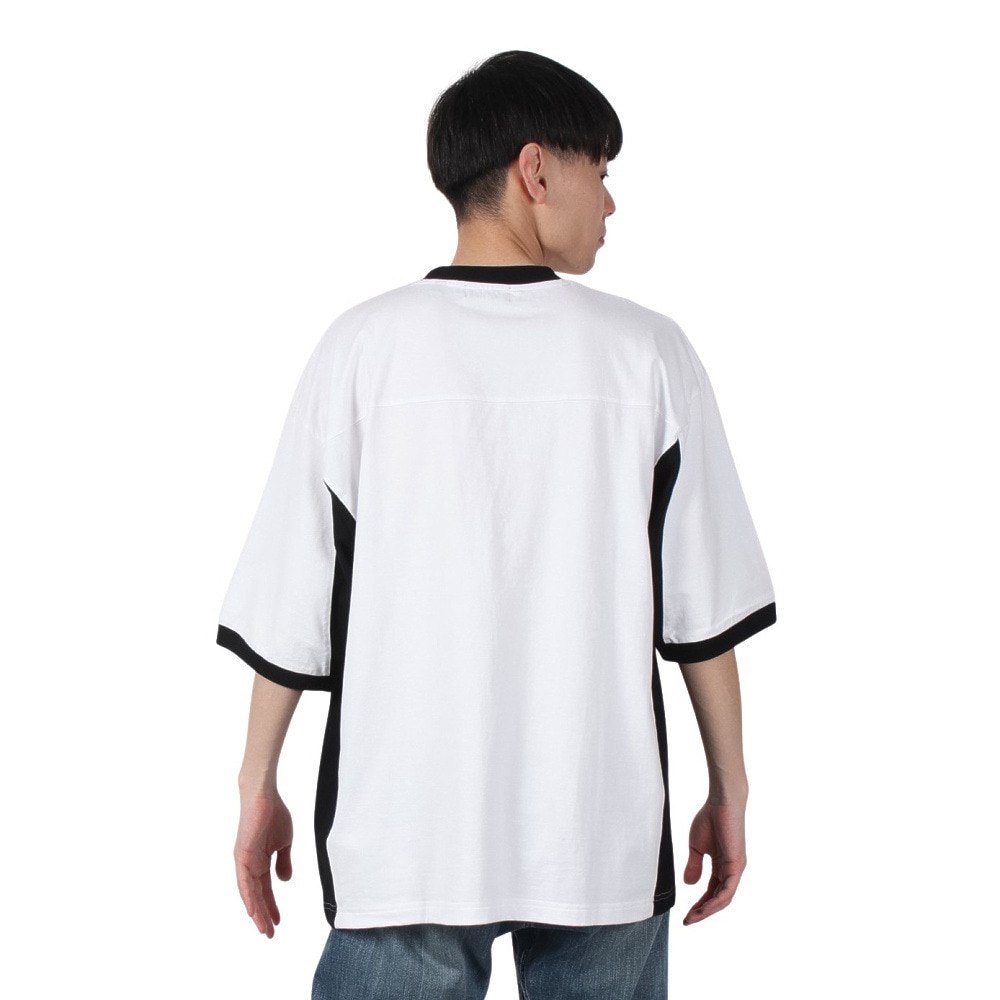 エクストララージ（XLARGE）（メンズ）ロゴ 2TONE 半袖Tシャツ 101242011036-WHITE