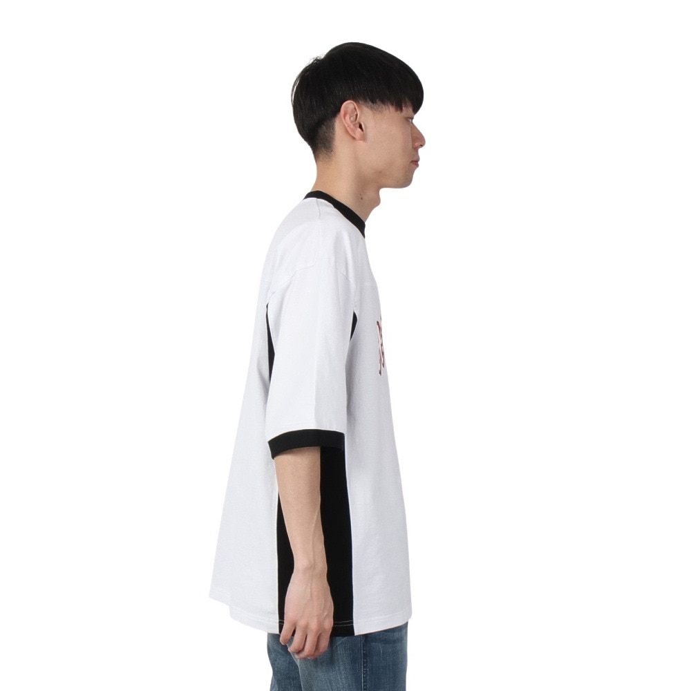 エクストララージ（XLARGE）（メンズ）ロゴ 2TONE 半袖Tシャツ 101242011036-WHITE