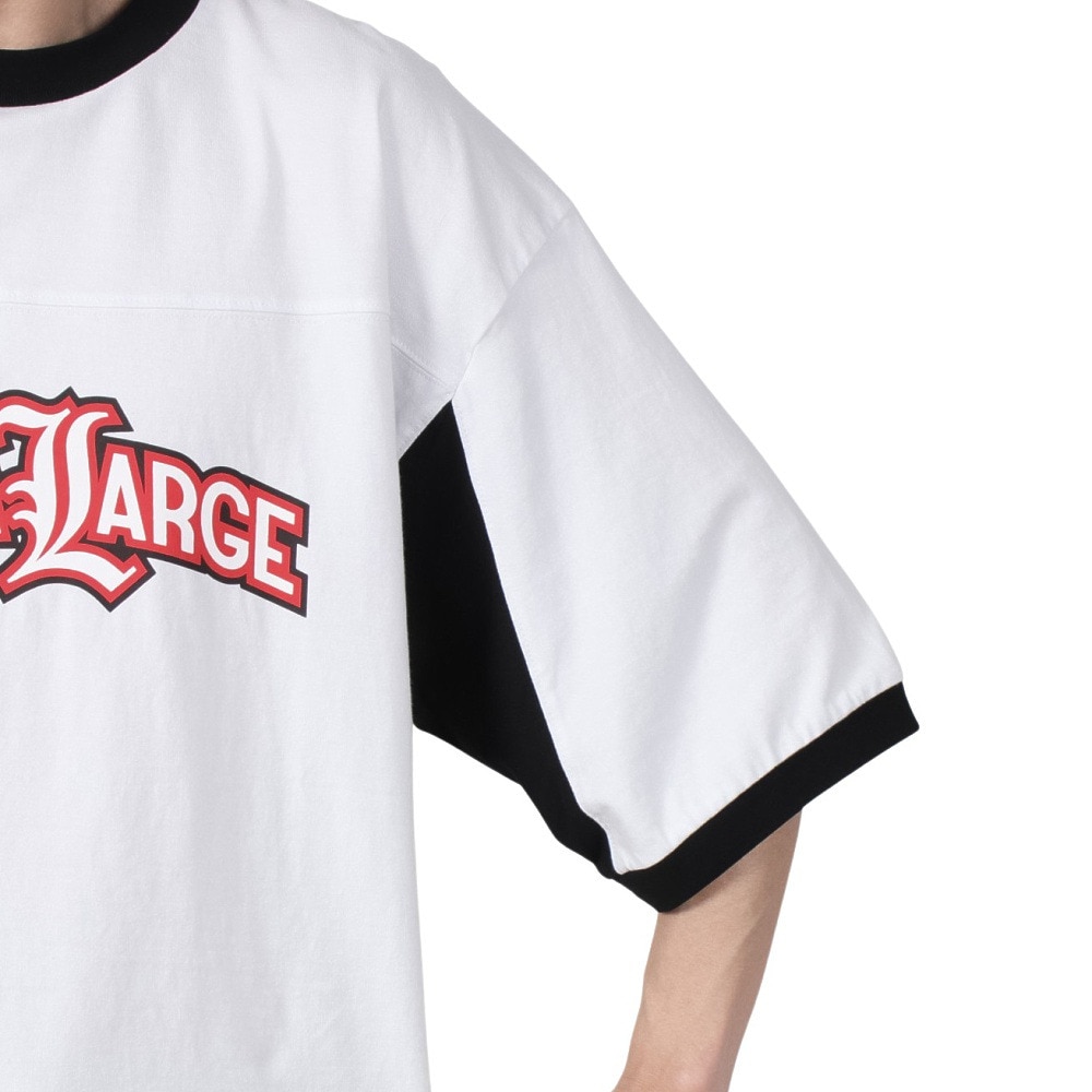 エクストララージ（XLARGE）（メンズ）ロゴ 2TONE 半袖Tシャツ 101242011036-WHITE