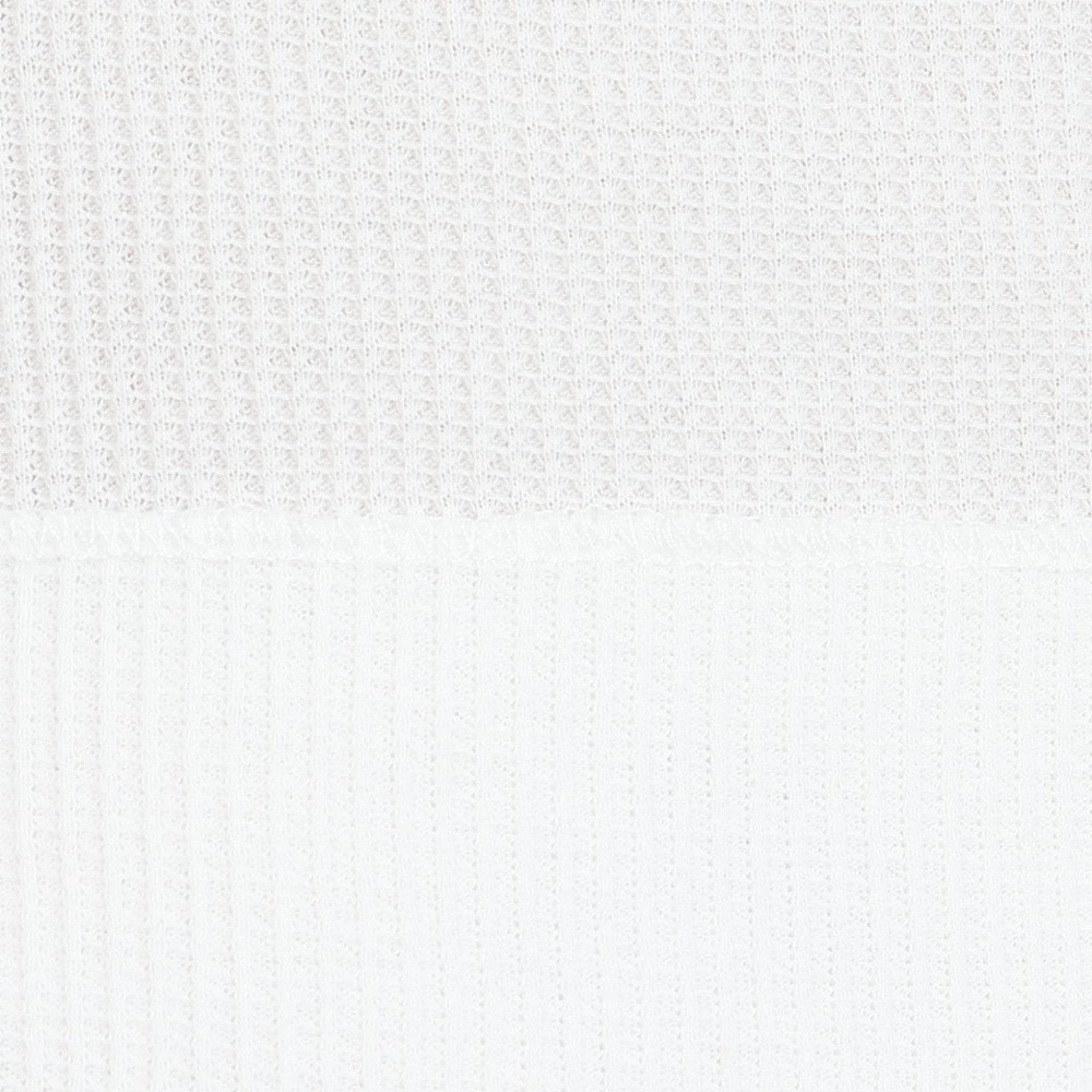 ヘルスニット（Healthknit）（メンズ、レディース）ベーシックワッフル ヘンリーネック 半袖Tシャツ 601S OFF