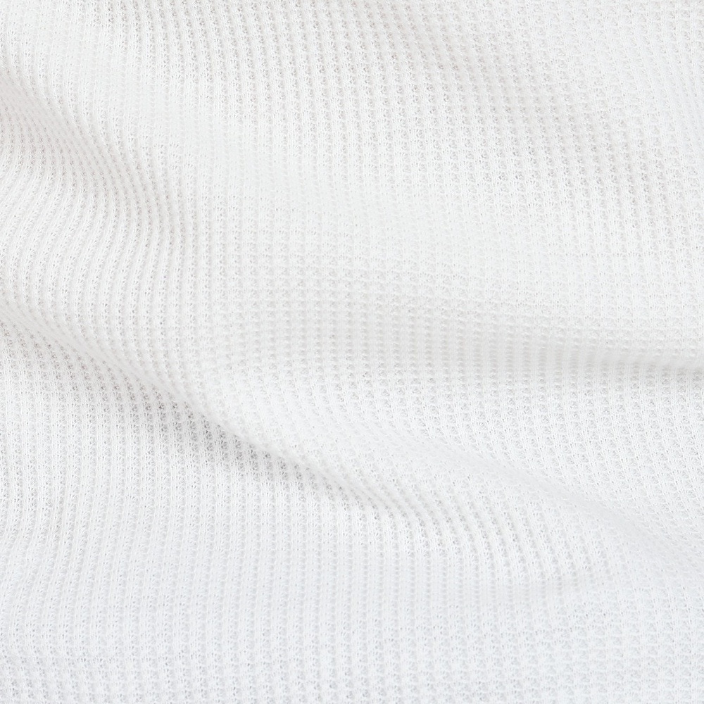 ヘルスニット（Healthknit）（メンズ、レディース）ベーシックワッフル ヘンリーネック 半袖Tシャツ 601S OFF