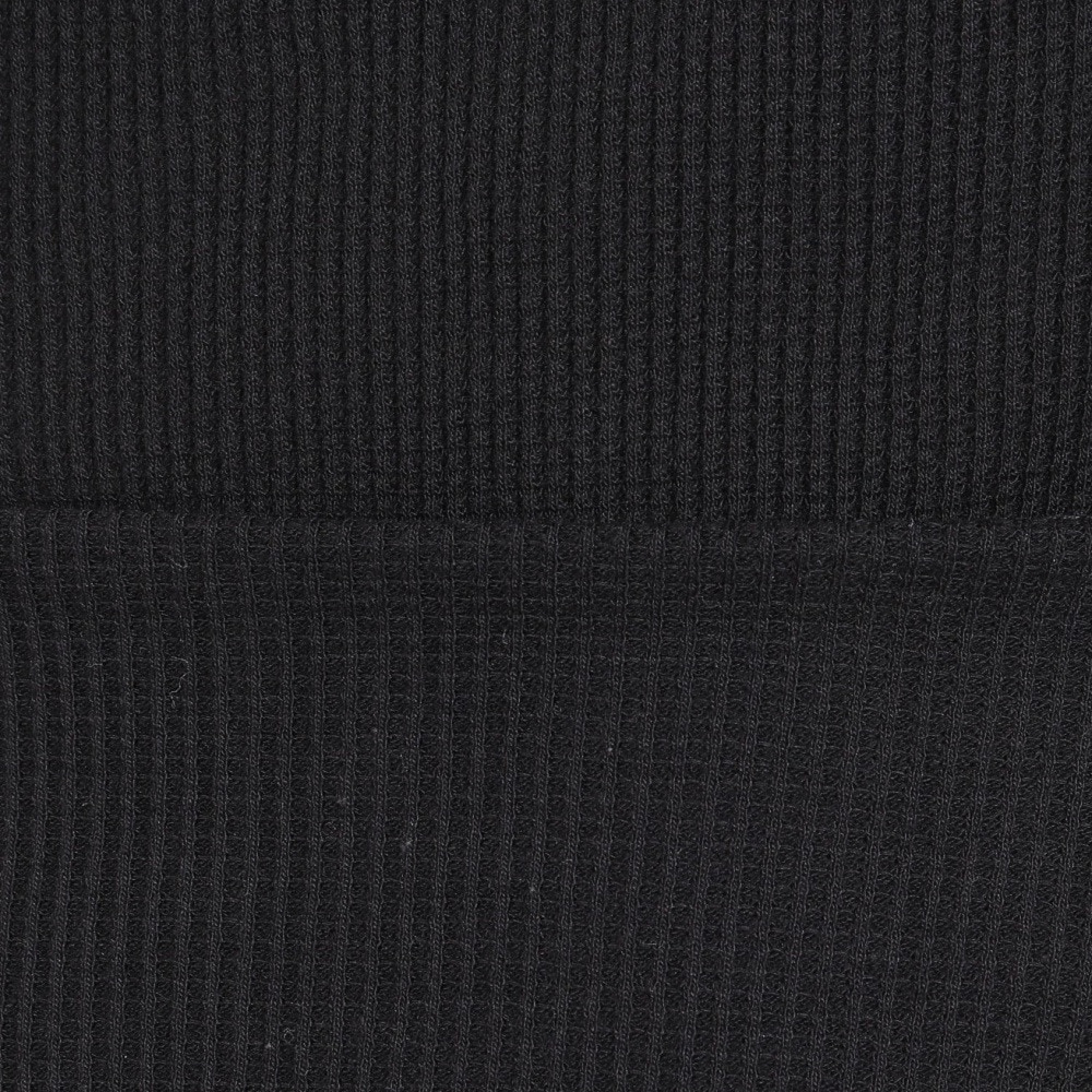 ヘルスニット（Healthknit）（メンズ、レディース）ベーシックワッフル クルーネック 半袖Tシャツ 602S BLK