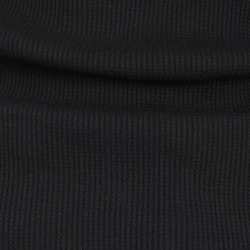 ヘルスニット（Healthknit）（メンズ、レディース）ベーシックワッフル クルーネック 半袖Tシャツ 602S BLK