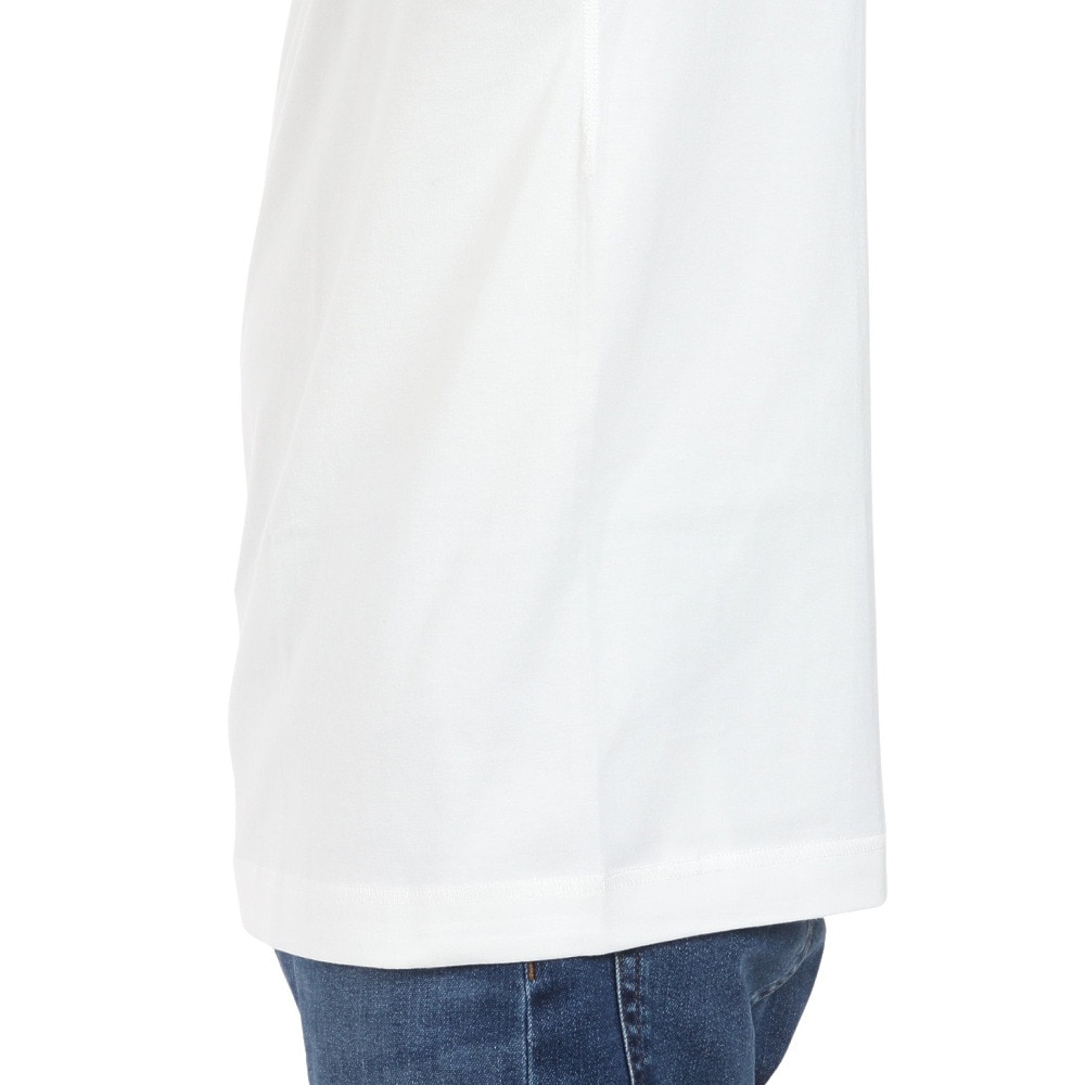 ヘルスニット（Healthknit）（メンズ）USAコットン ヘンリーネック 半袖Tシャツ HR24S-M002 WHT