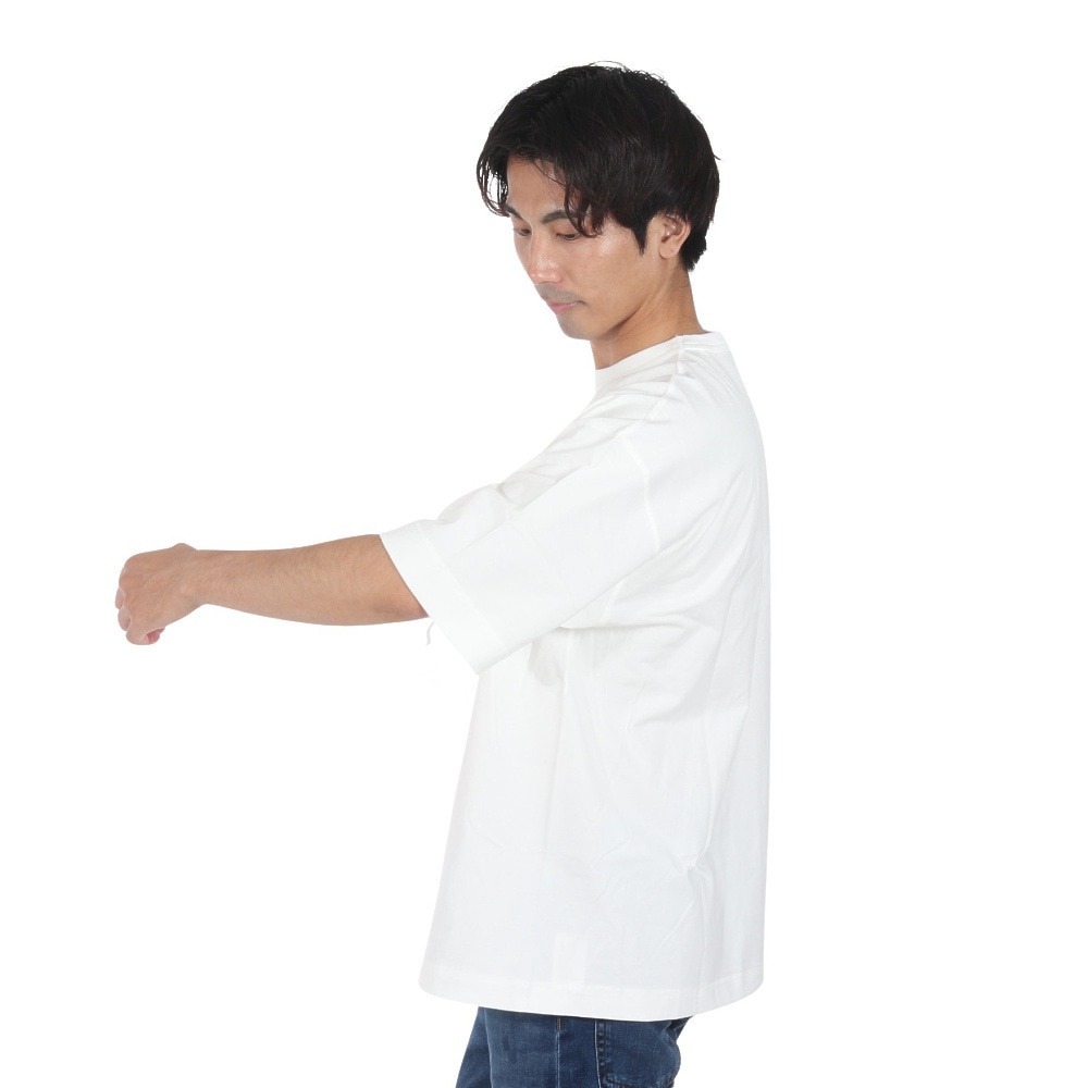 ヘルスニット（Healthknit）（メンズ）USAコットン クルーネック 半袖Tシャツ HR24S-M005 WHT