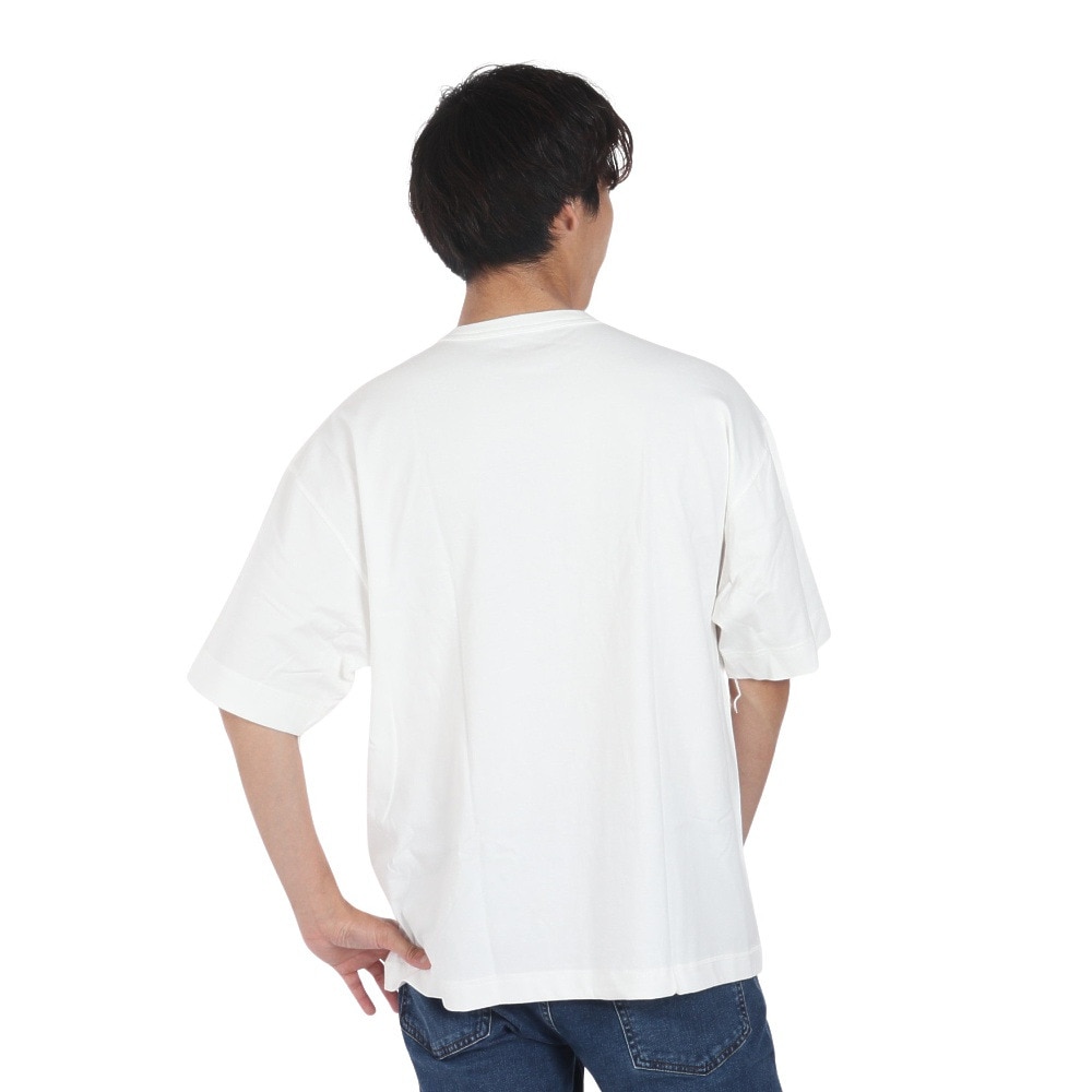 ヘルスニット（Healthknit）（メンズ）USAコットン クルーネック 半袖Tシャツ HR24S-M005 WHT