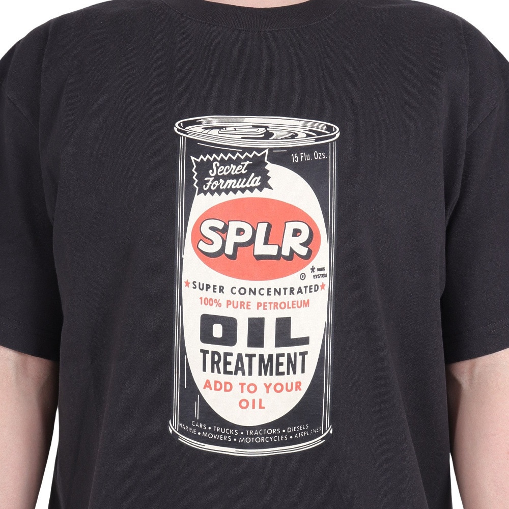 SPLR（SPLR）（メンズ）ウォッシュドオイル Tシャツ 2411-18113-00800