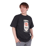 (メンズ)ウォッシュドオイル Tシャツ 2411-18113-00800
