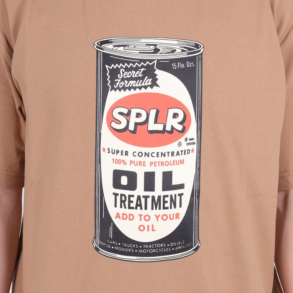 SPLR（SPLR）（メンズ）ウォッシュドオイル Tシャツ 2411-18113-00860