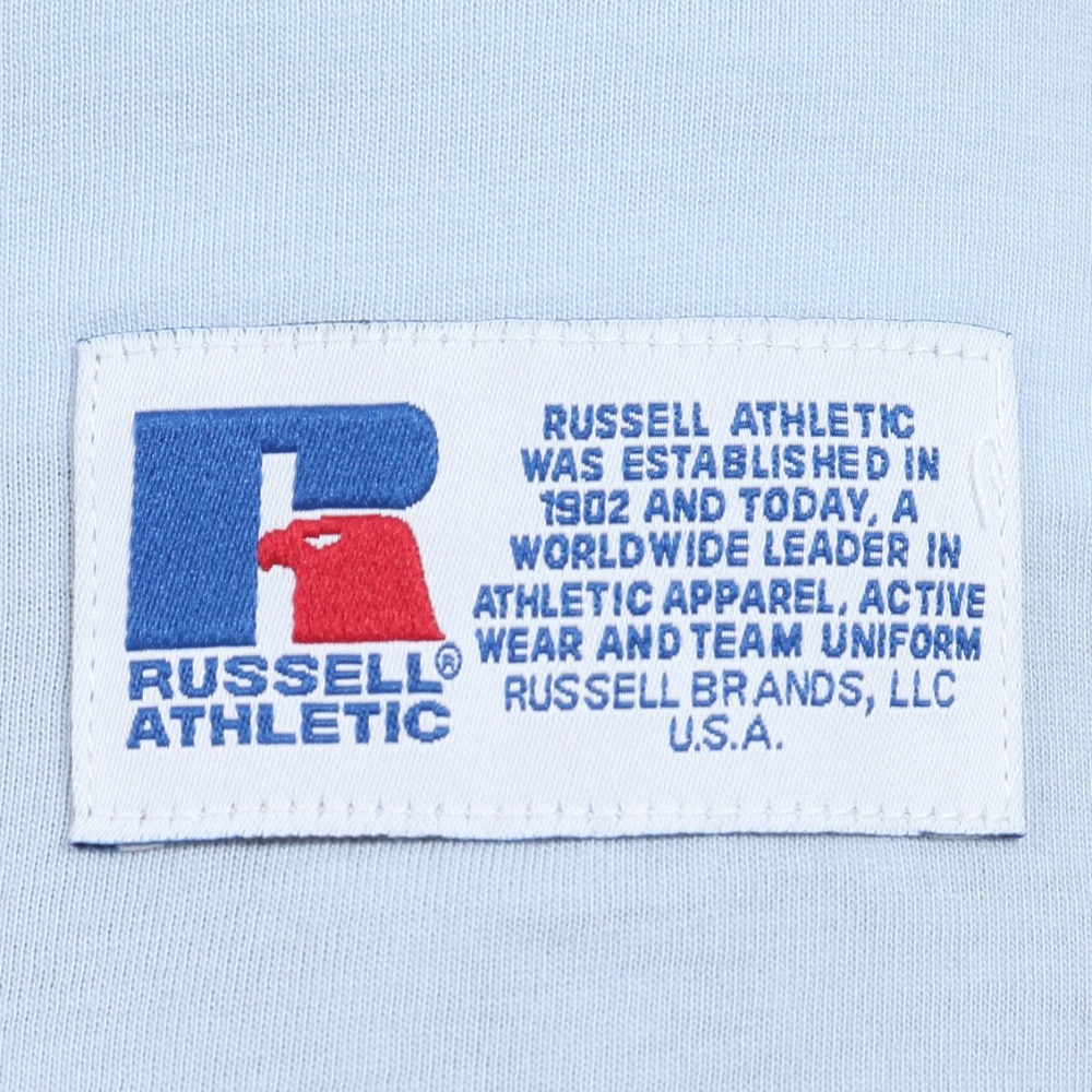 ラッセル（RUSSELL）（メンズ）30s/-BBバート 半袖Tシャツ RBM24S0016 BLU