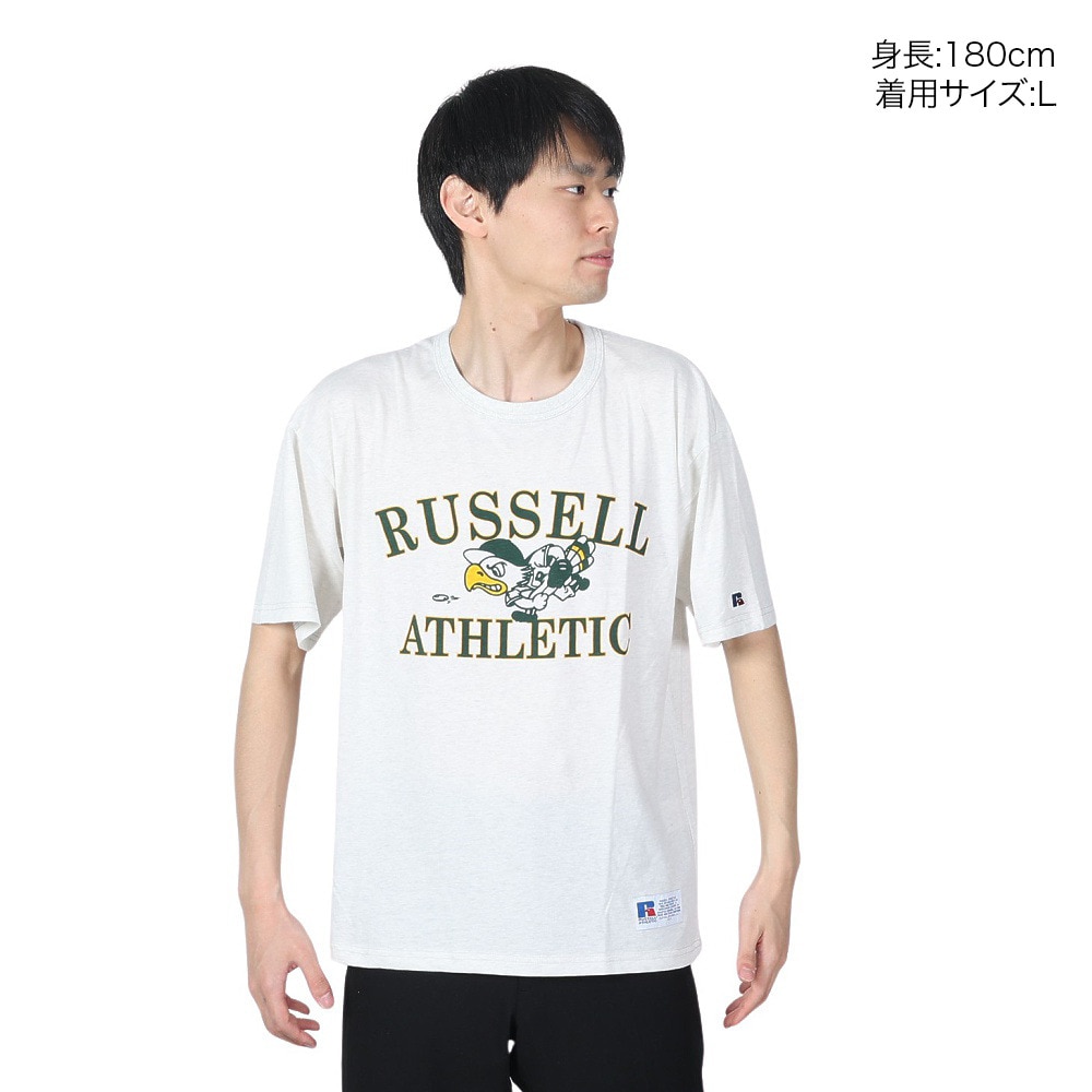 ラッセル（RUSSELL）（メンズ）30s/-BBバート 半袖Tシャツ RBM24S0016 NTL
