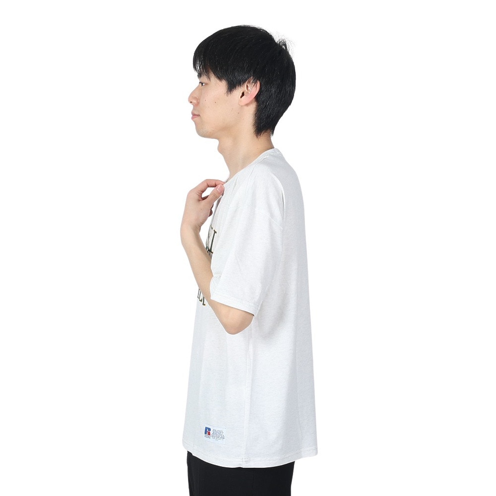 ラッセル（RUSSELL）（メンズ）30s/-BBバート 半袖Tシャツ RBM24S0016 NTL